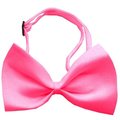 Unconditional Love Plain Hot Pink Bow Tie UN847668